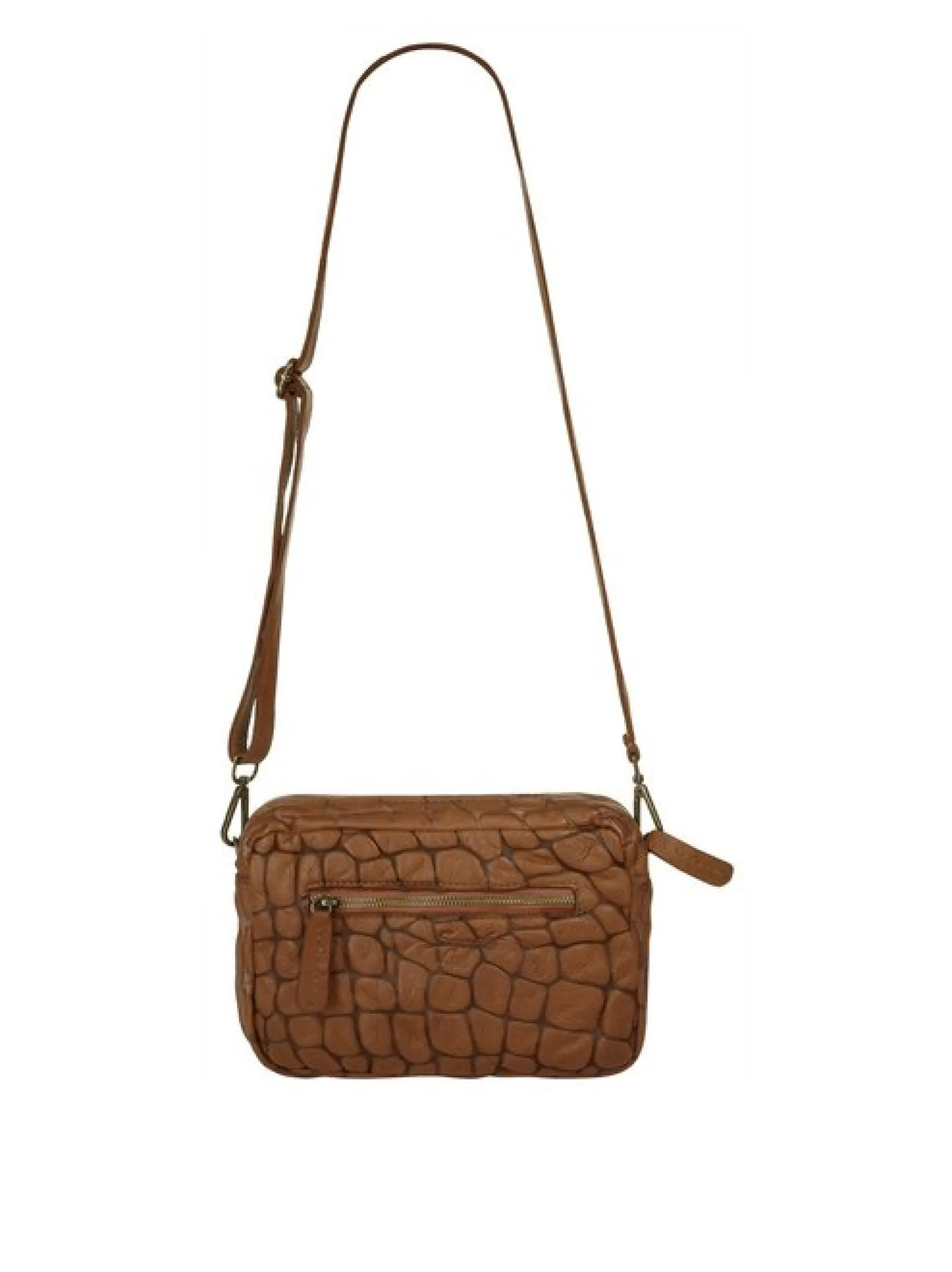 Samantha Look Damen Umhängetasche in cognac