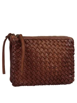Samantha Look Damen Umhängetasche in cognac