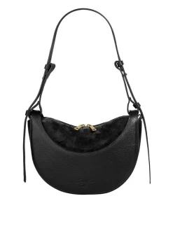 Samantha Look Damen Umhängetasche in schwarz