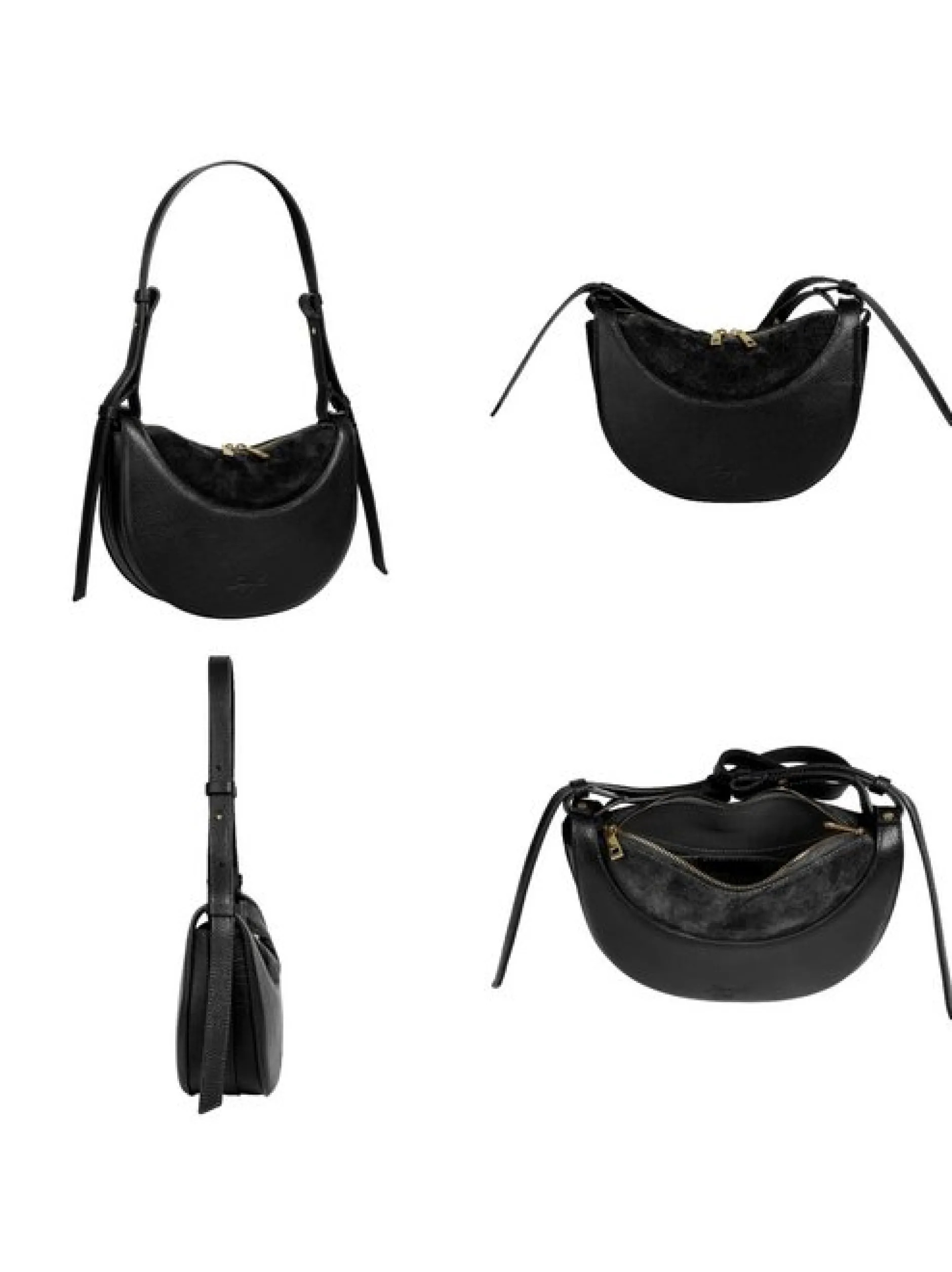 Samantha Look Damen Umhängetasche in schwarz