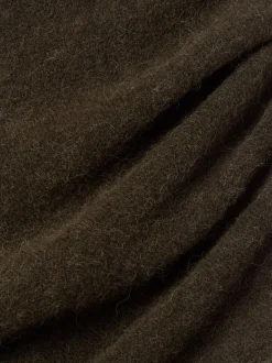 Samsøe Samsøe Damen Strickpullover mit Alpaka-Anteil - Nola in oliv