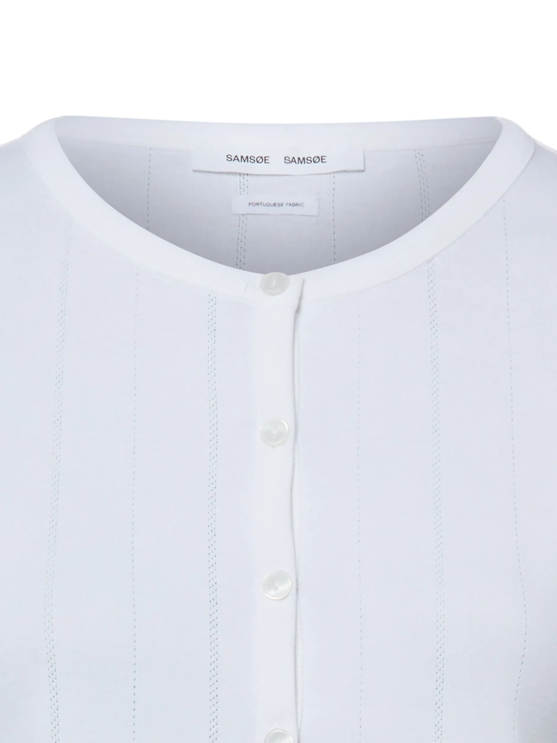 Samsøe Samsøe Damen T-Shirt - SAJuni in weiß