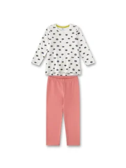 Sanetta Mädchen Pyjama in mehrfarbig