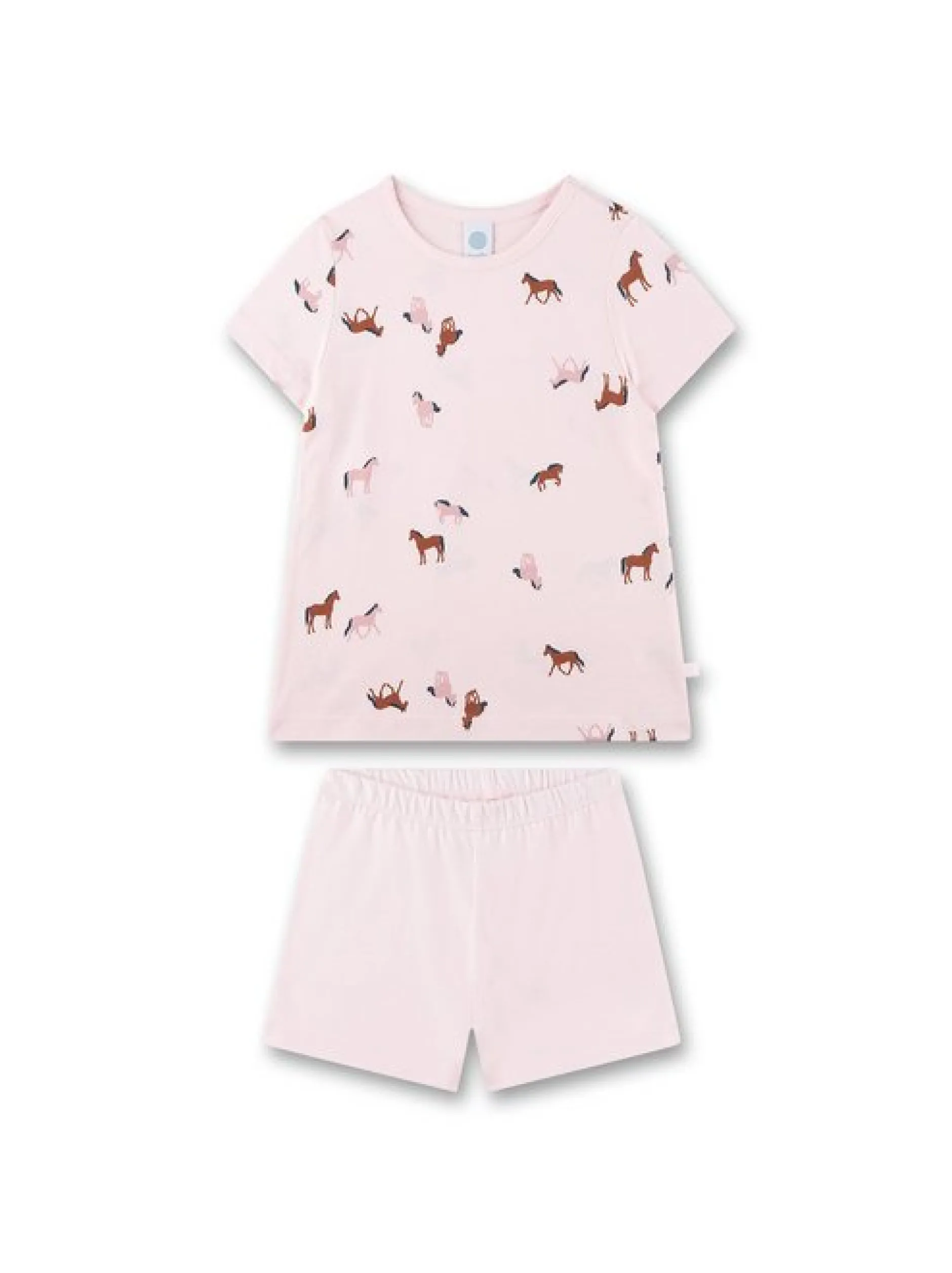 Sanetta Mädchen Pyjama in rosa