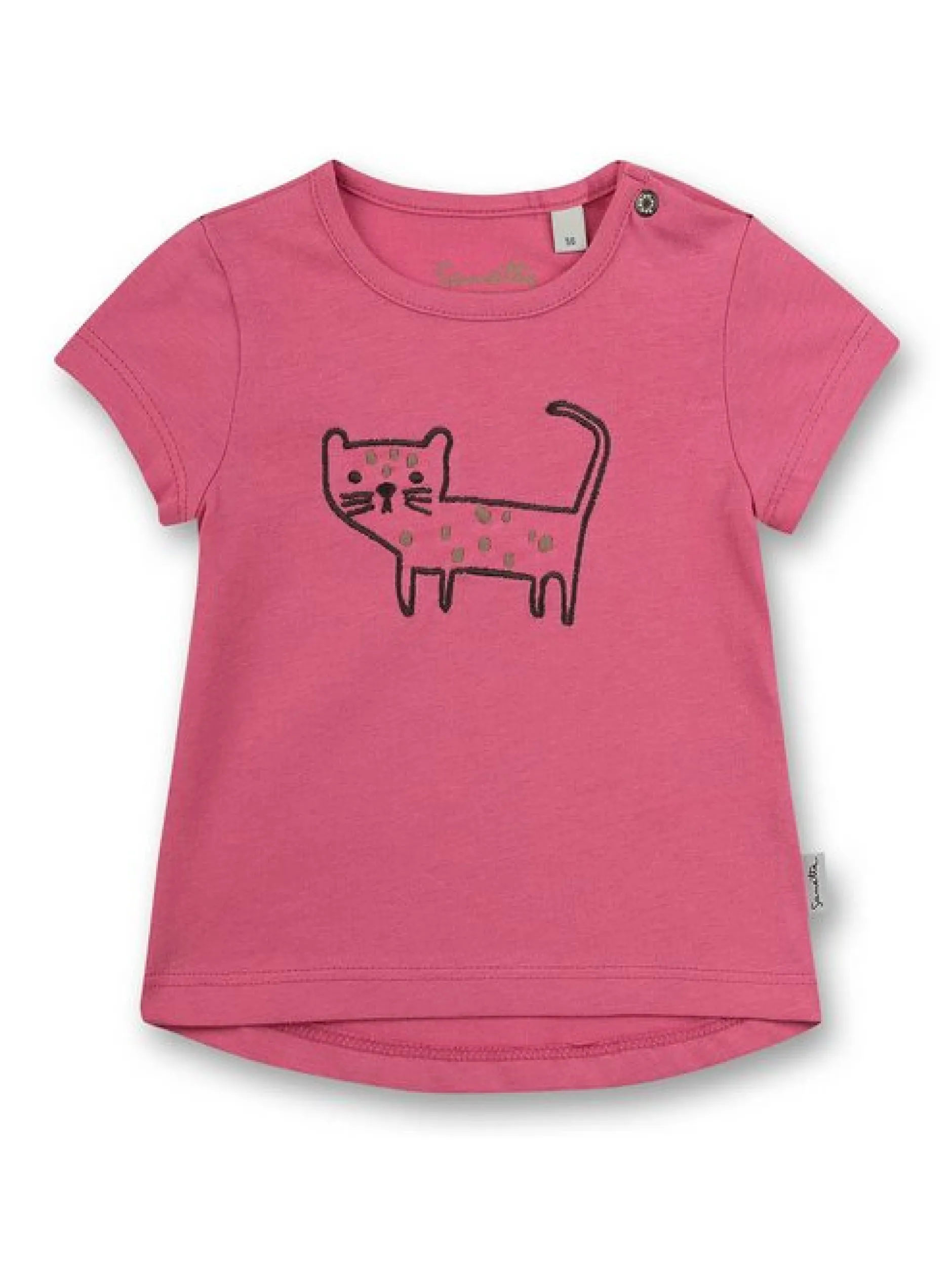 Sanetta Mädchen T-Shirt 1er Pack in pink