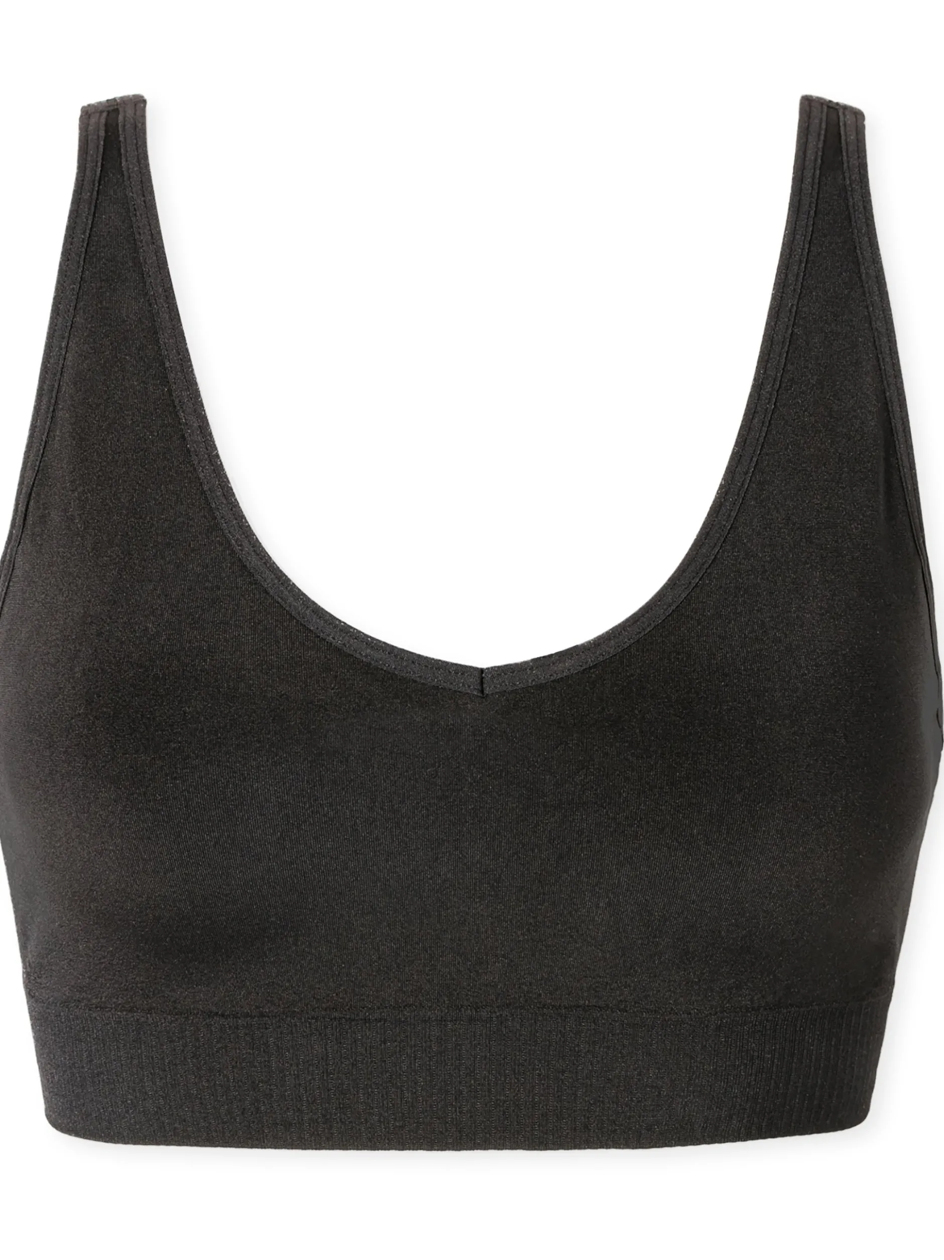 Schiesser Damen Bügelloser BH - Classic Seamless in schwarz