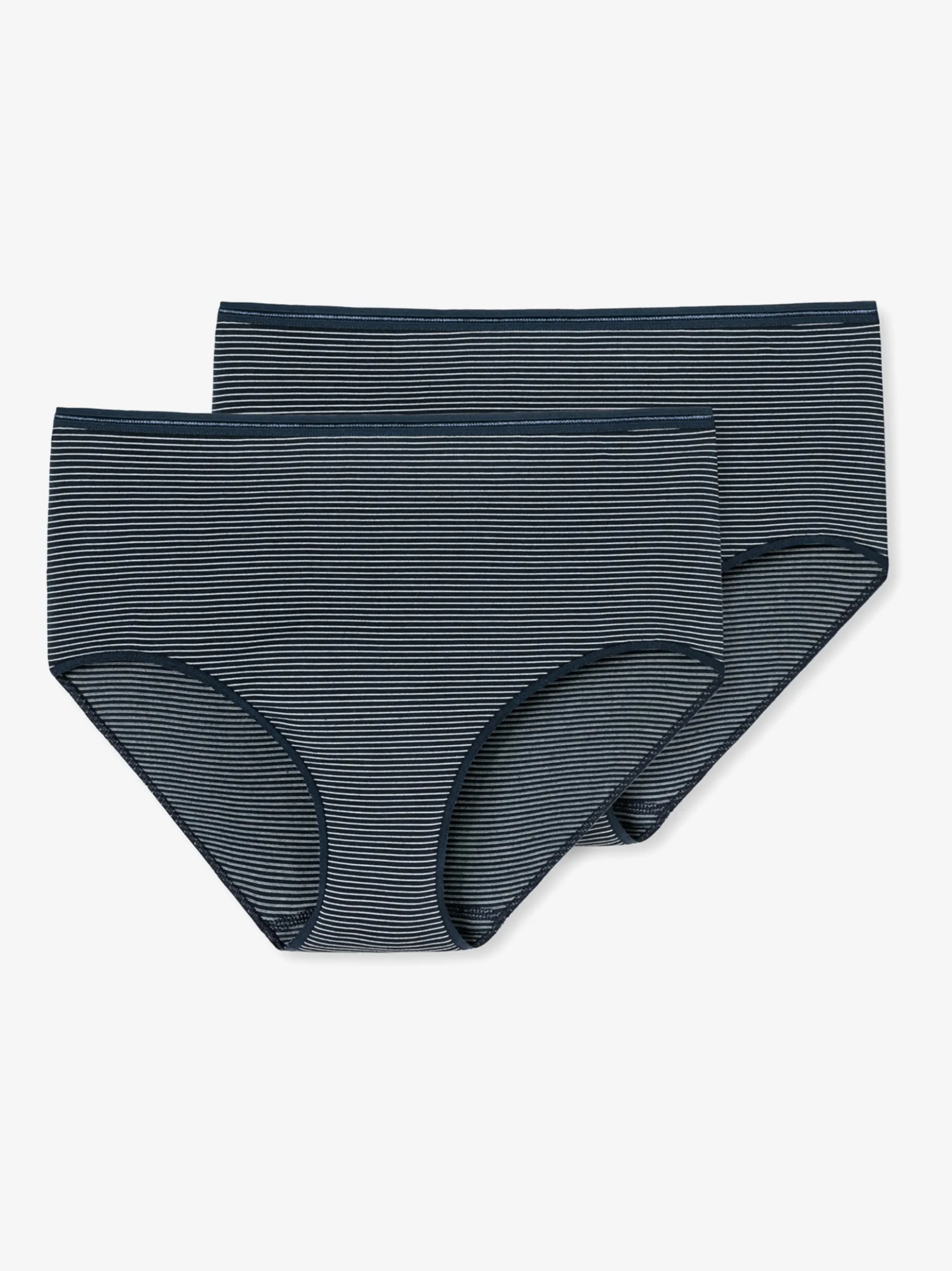 Schiesser Damen Midislip - 2er-Pack Modal Essentials in marine