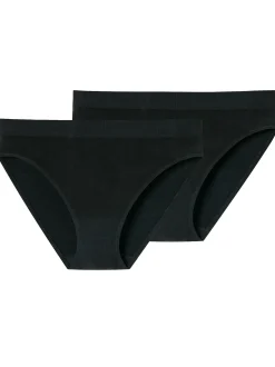 Schiesser Damen Rioslip - Classic Seamless in schwarz
