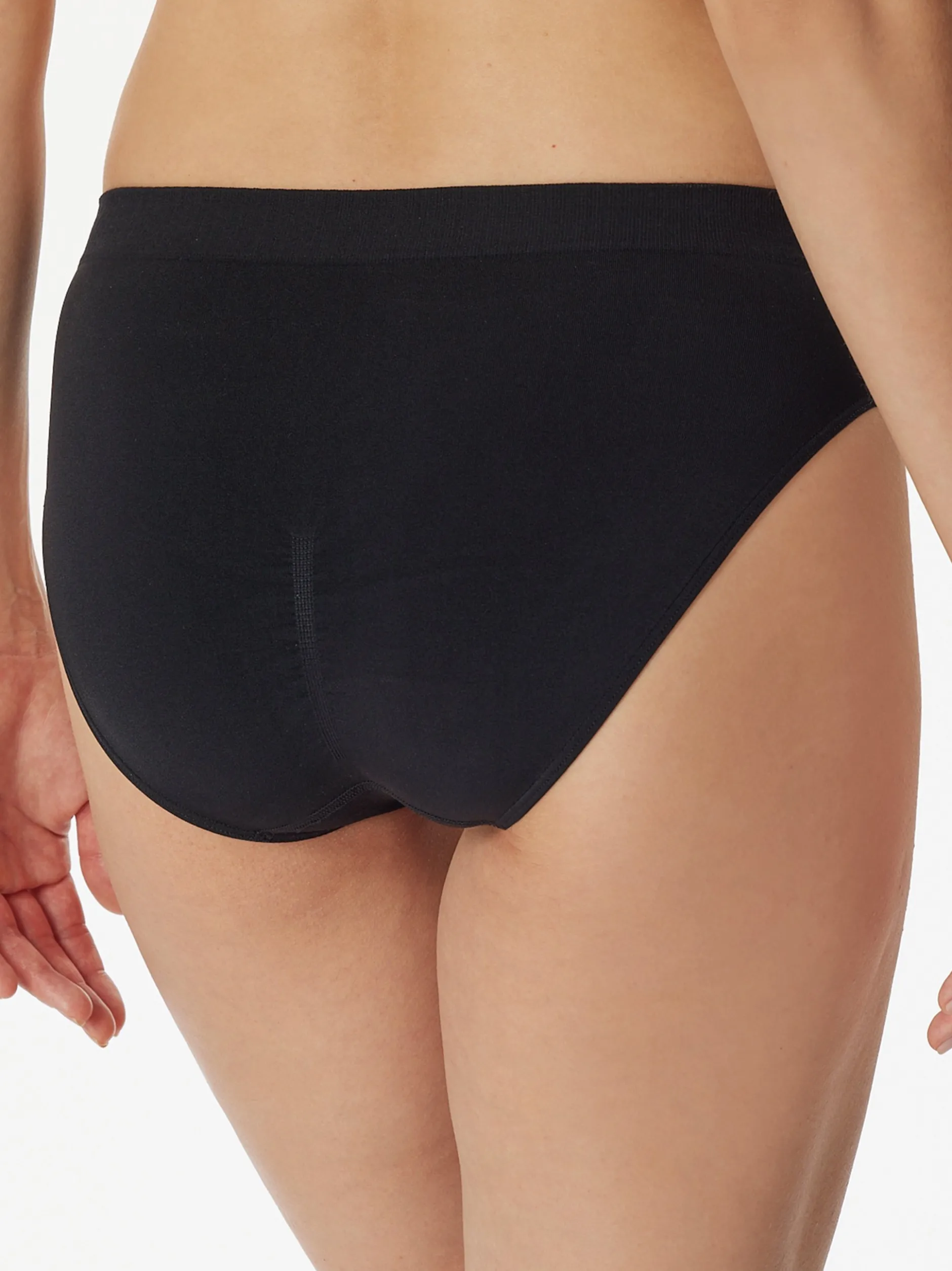 Schiesser Damen Rioslip - Classic Seamless in schwarz