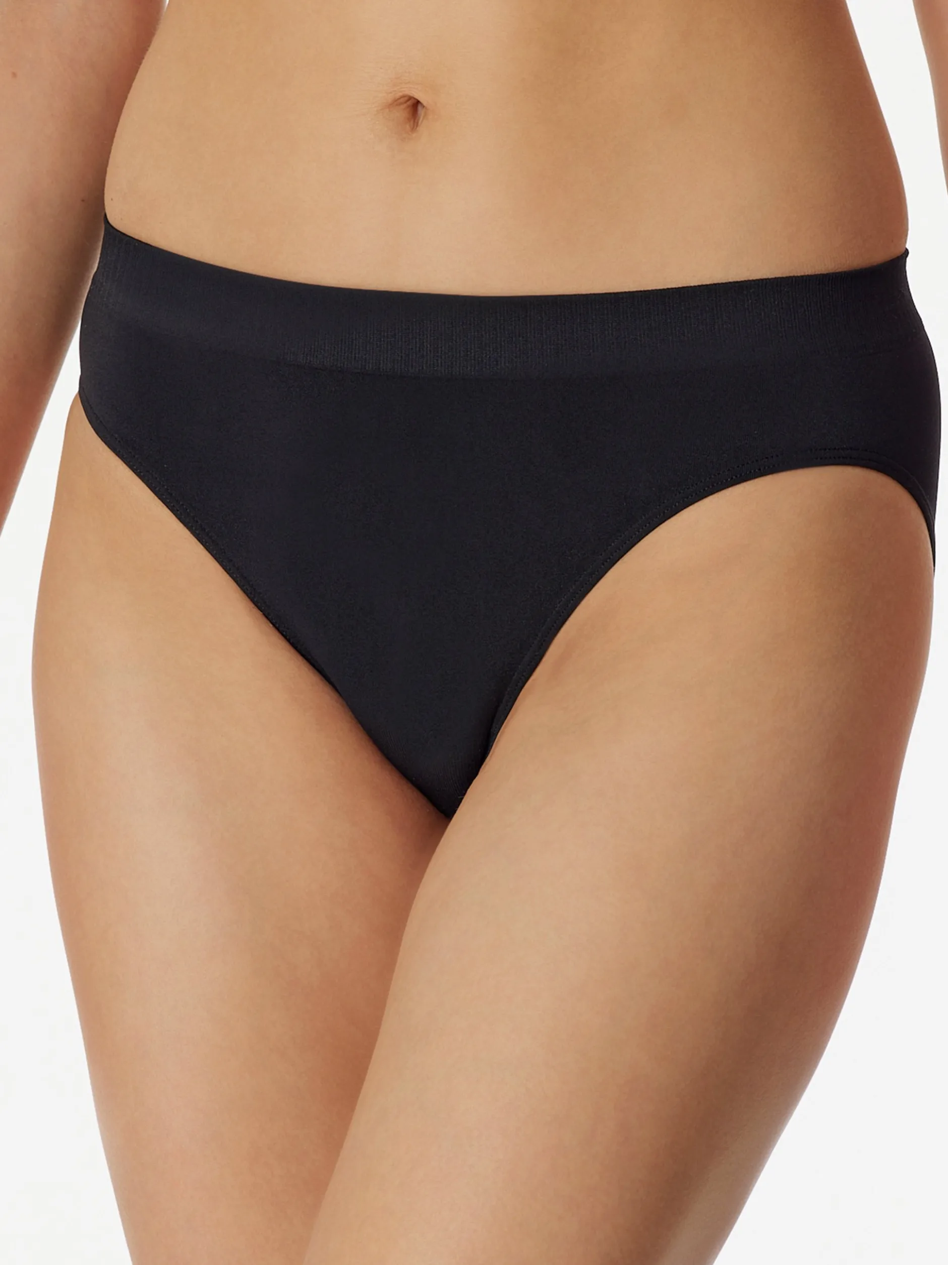 Schiesser Damen Rioslip - Classic Seamless in schwarz