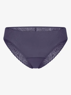 Schiesser Damen Rioslip - Invisible Soft Lace in blau