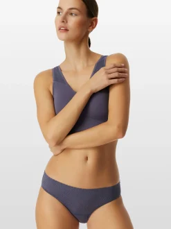 Schiesser Damen Rioslip - Invisible Soft Lace in blau