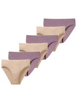Schiesser Damen Slip - Essentials in mehrfarbig