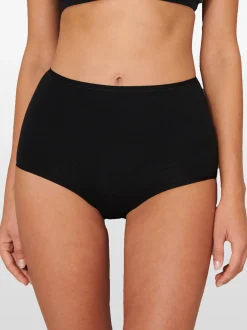 Schiesser Damen Slip - 95/5 in schwarz