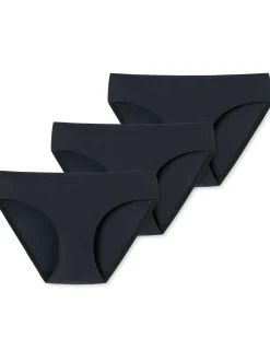 Schiesser Damen Slip - Invisible Soft in schwarz