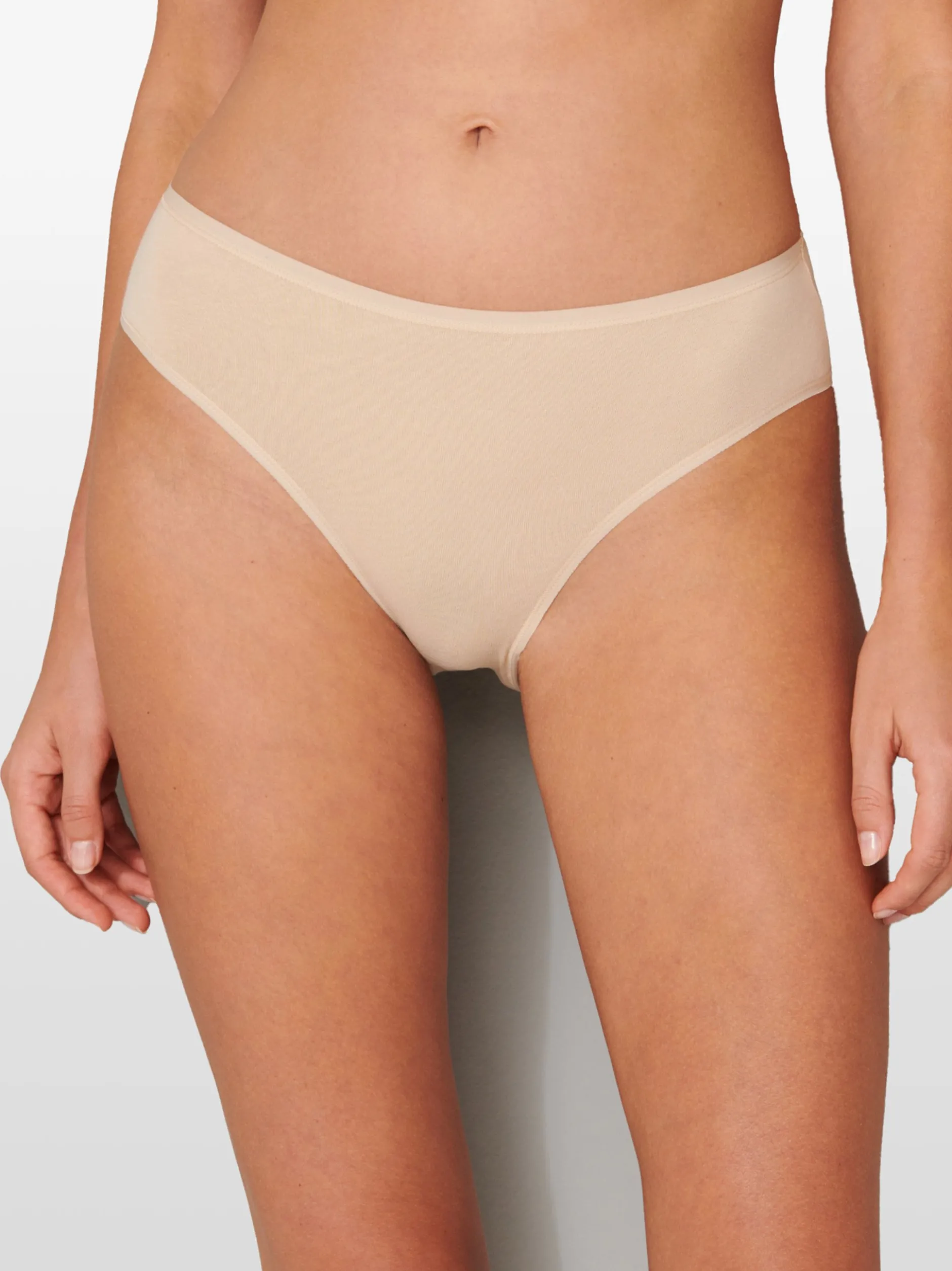 Schiesser Damen Tai-Slip - Serie "95/5" in beige