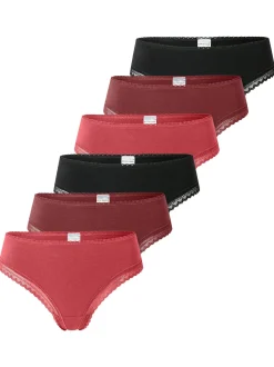 Schiesser Damen Tanga - Modern Multipacks in mehrfarbig