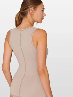 Schiesser Damen Tanktop - Personal Fit in weiß