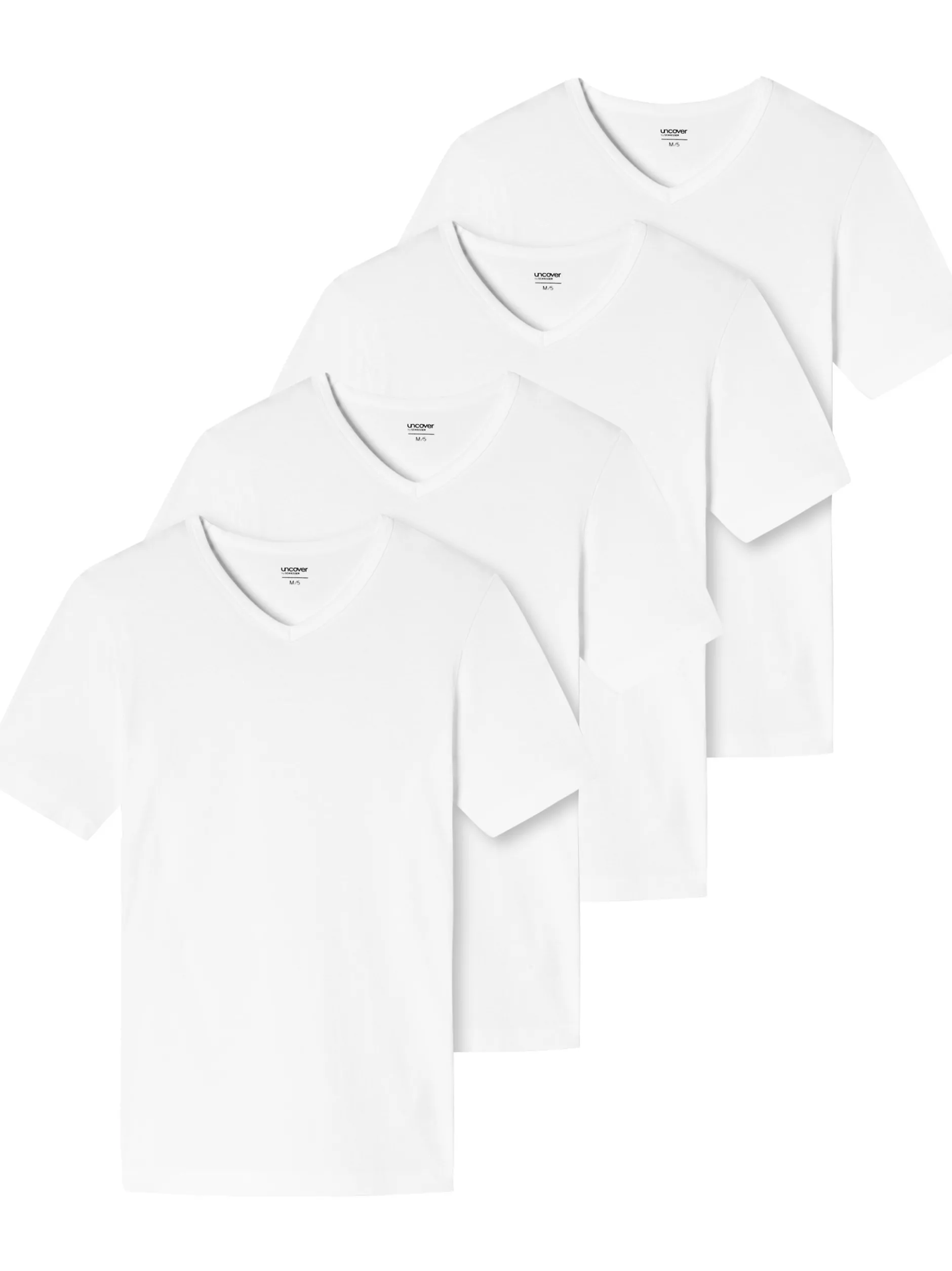 Schiesser Herren T-Shirt - Uncover in weiß