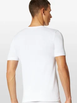 Schiesser Herren T-Shirt - Uncover in weiß