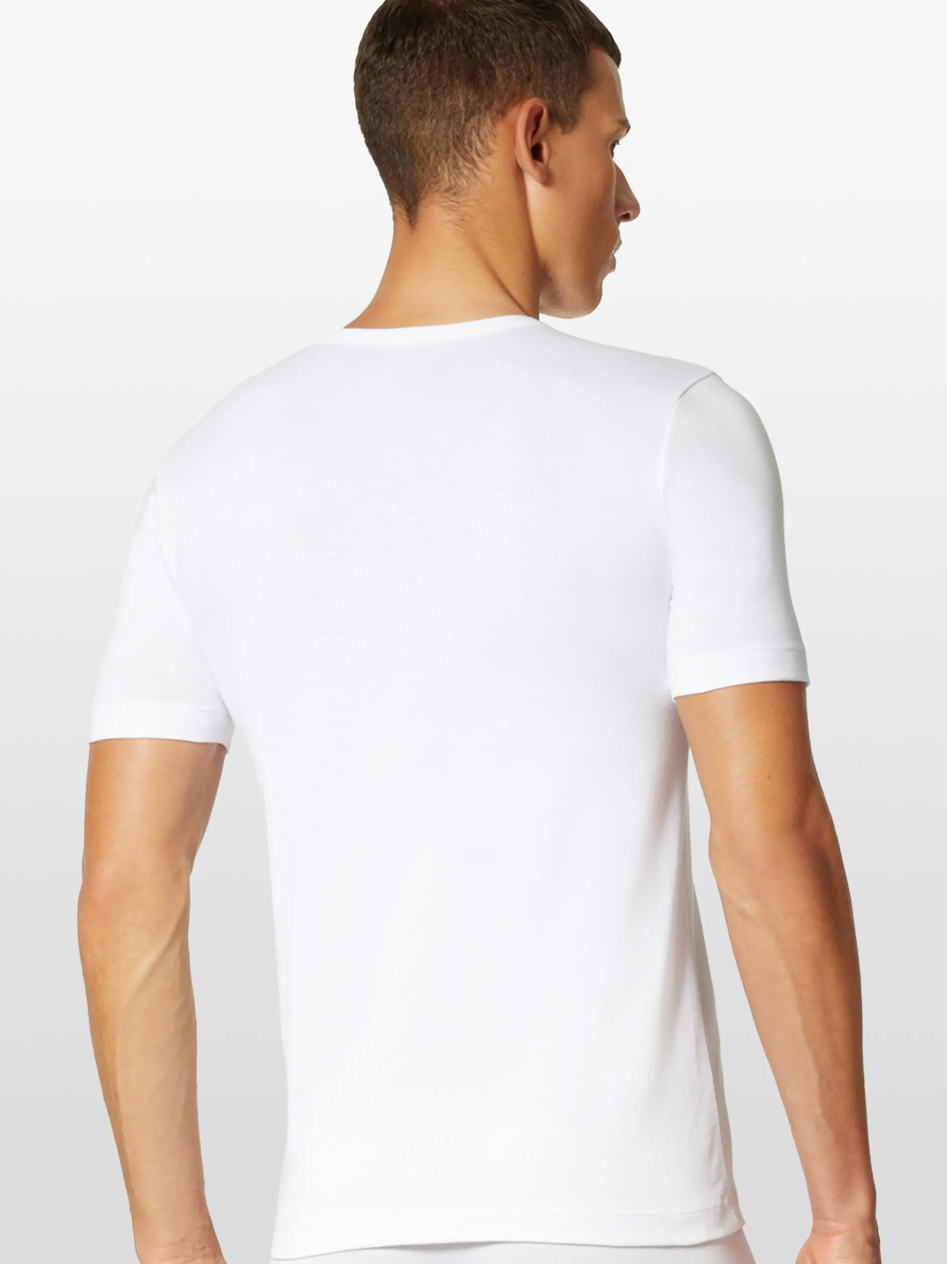 Schiesser Herren T-Shirt - Uncover in weiß