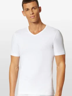 Schiesser Herren T-Shirt - Uncover in weiß