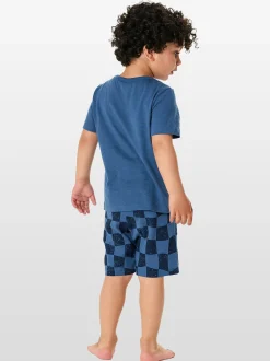 Schiesser Jungen Pyjama - Nightwear in blau