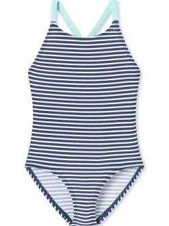 Schiesser Mädchen Badeanzug - Aqua Kids in blau