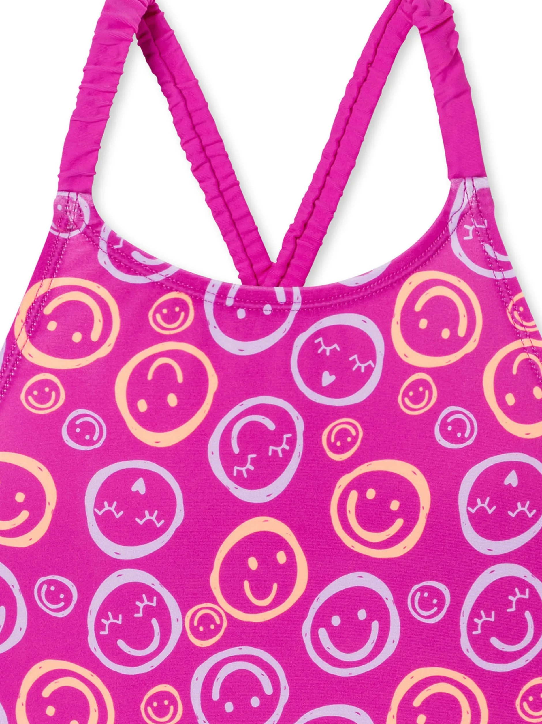 Schiesser Mädchen Badeanzug - Aqua Kids in fuchsia
