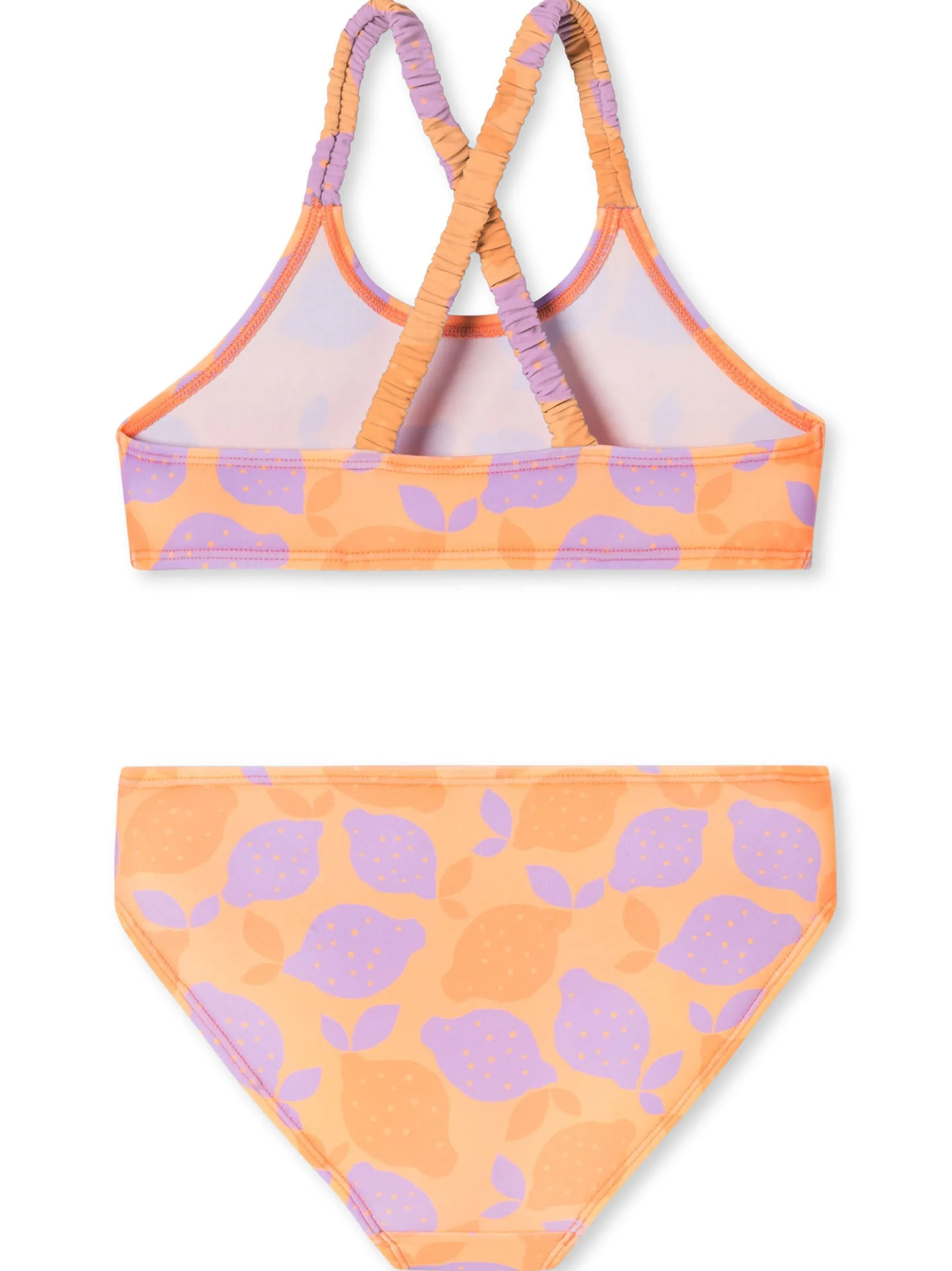 Schiesser Mädchen Bustier-Bikini - Aqua Kids in orange