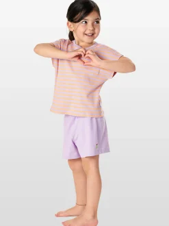 Schiesser Mädchen Pyjama in flieder
