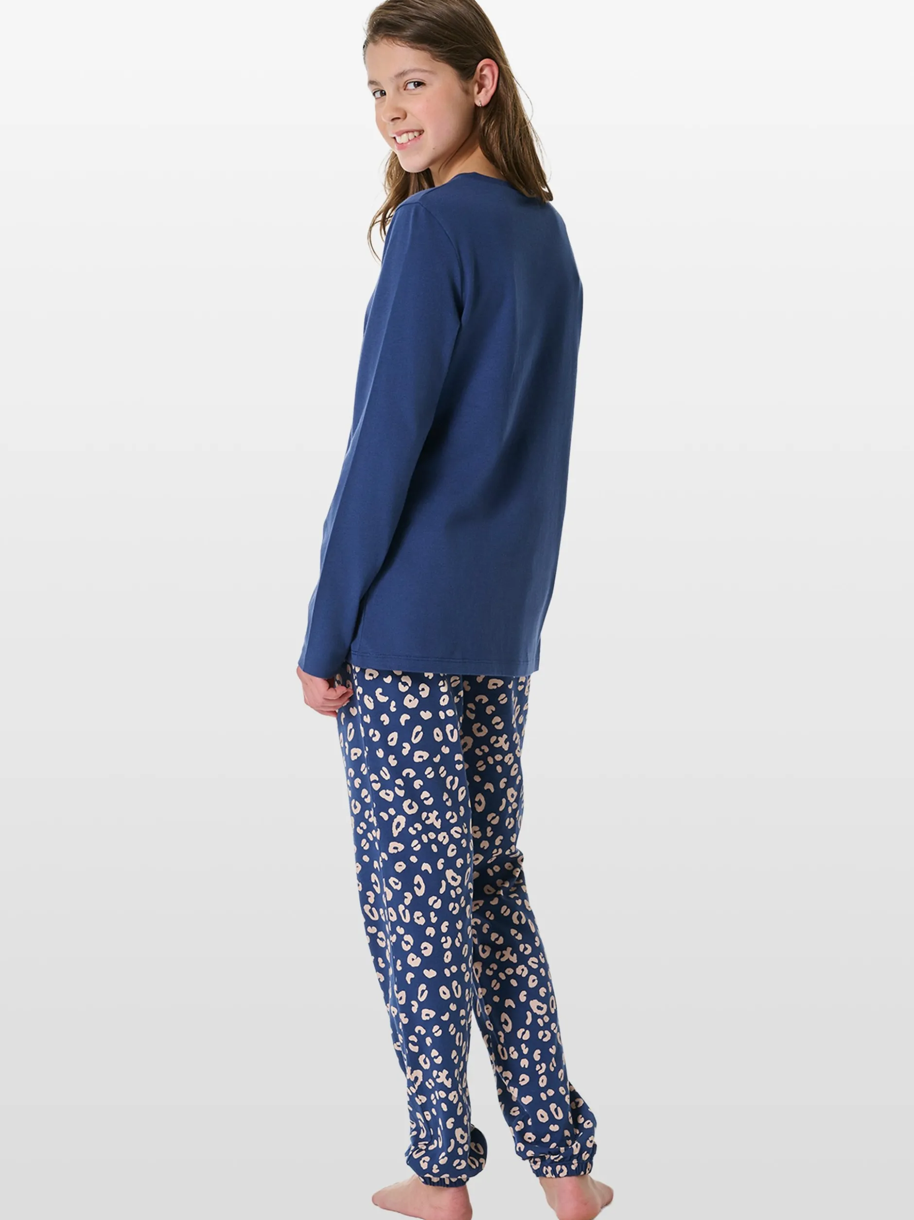 Schiesser Mädchen Pyjama - Nightwear in blau