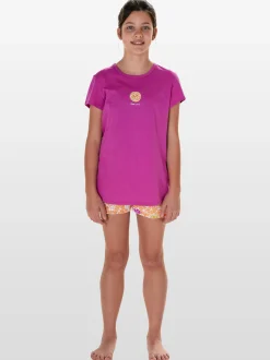 Schiesser Mädchen Pyjama - Nightwear in fuchsia