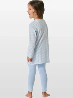 Schiesser Mädchen Pyjama - Nightwear in hellblau