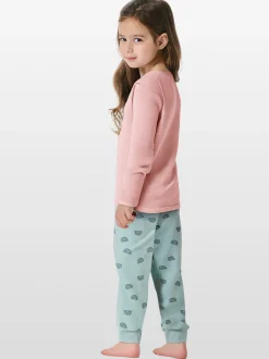 Schiesser Mädchen Pyjama - Nightwear in koralle