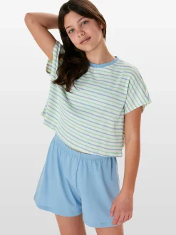 Schiesser Mädchen Pyjama - Nightwear in weiß