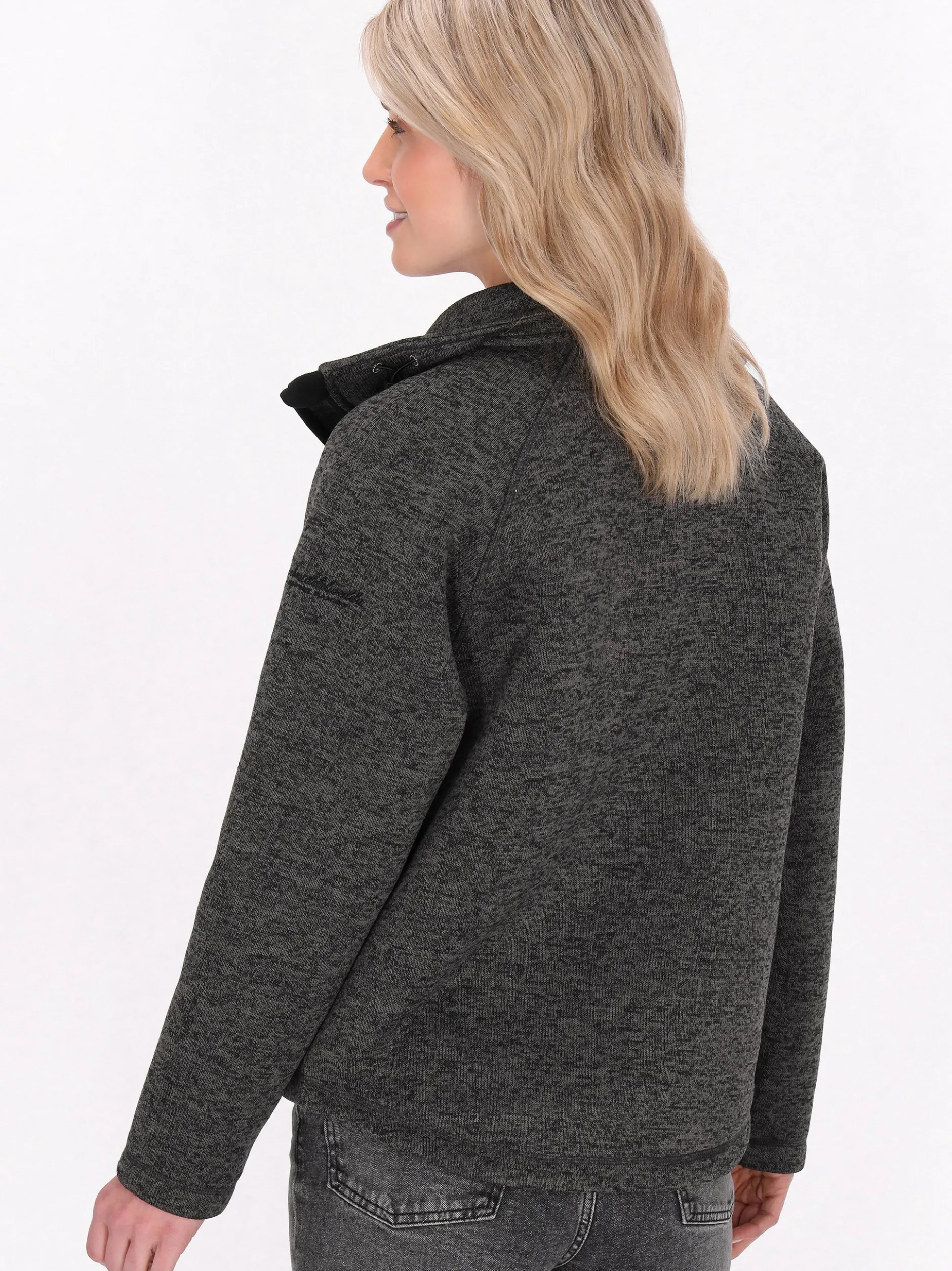 Schmuddelwedda Damen Jacke in grau