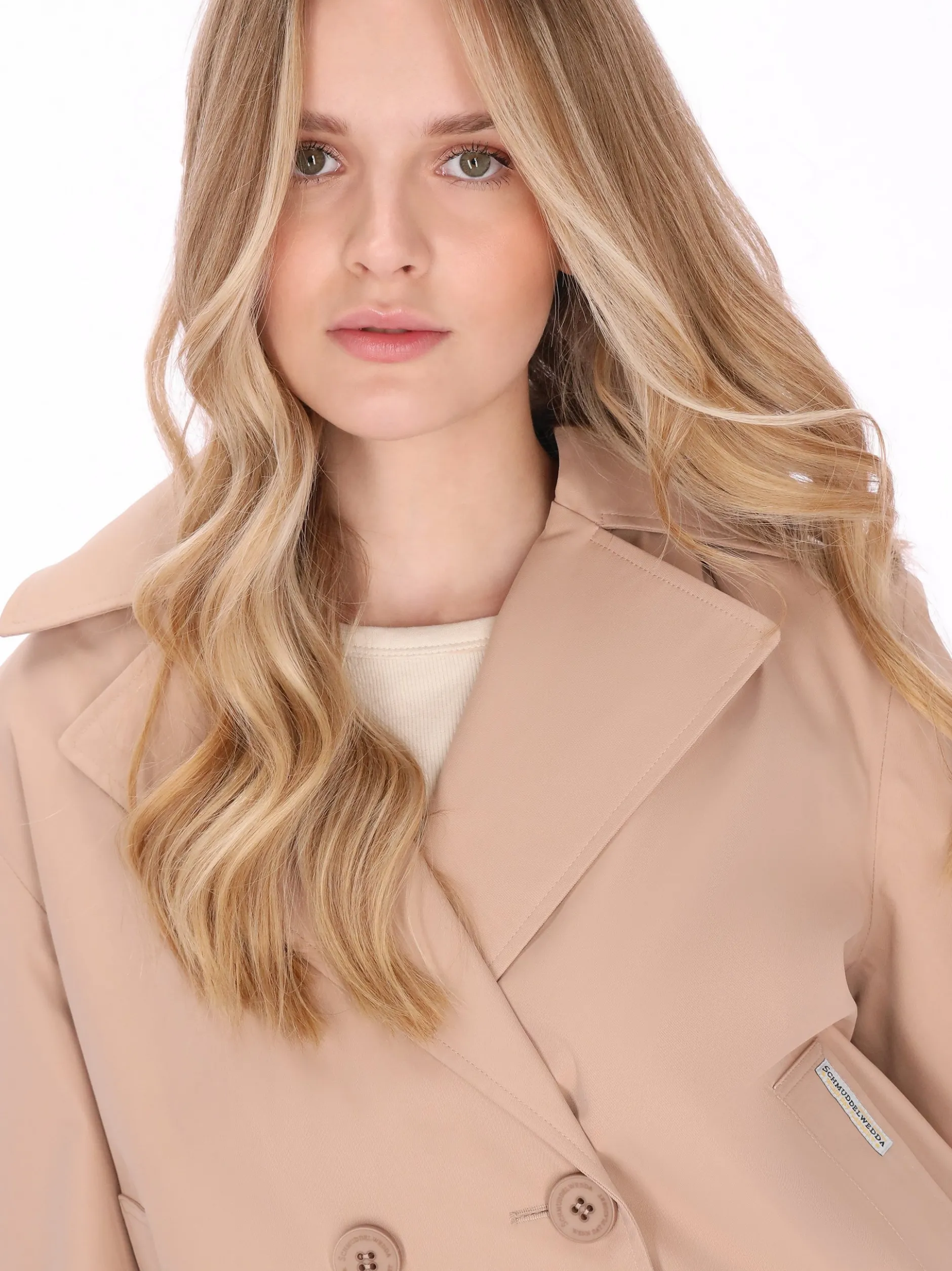 Schmuddelwedda Damen Jacke in braun