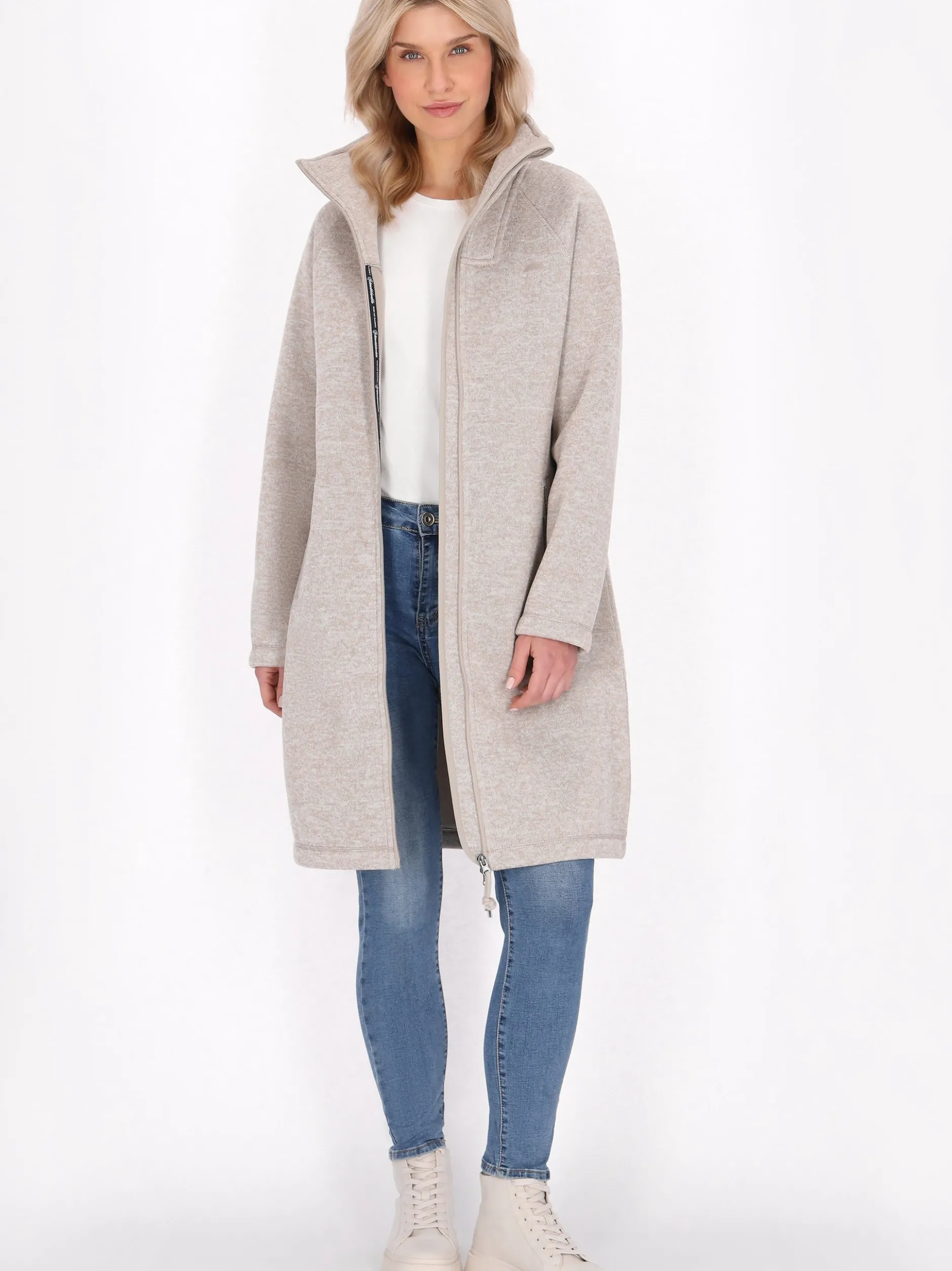 Schmuddelwedda Damen Jacke in ecru