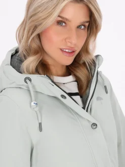 Schmuddelwedda Damen Jacke in grün