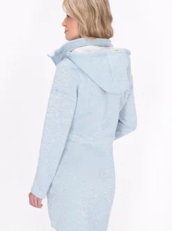 Schmuddelwedda Damen Jacke in hellblau