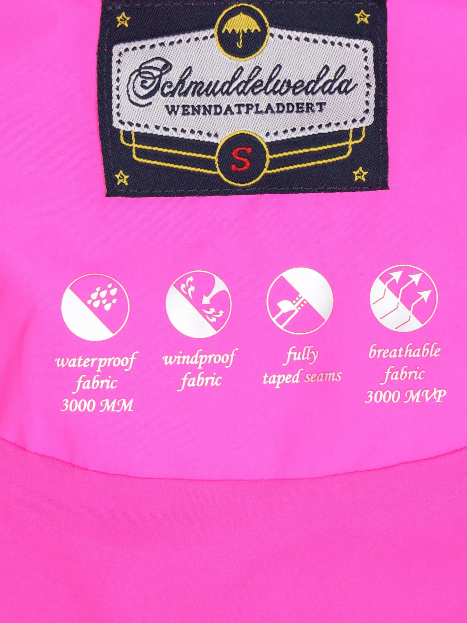 Schmuddelwedda Damen Jacke in pink