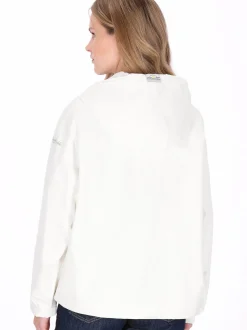 Schmuddelwedda Damen Jacke in weiß