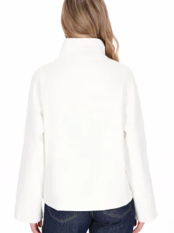 Schmuddelwedda Damen Jacke in weiß