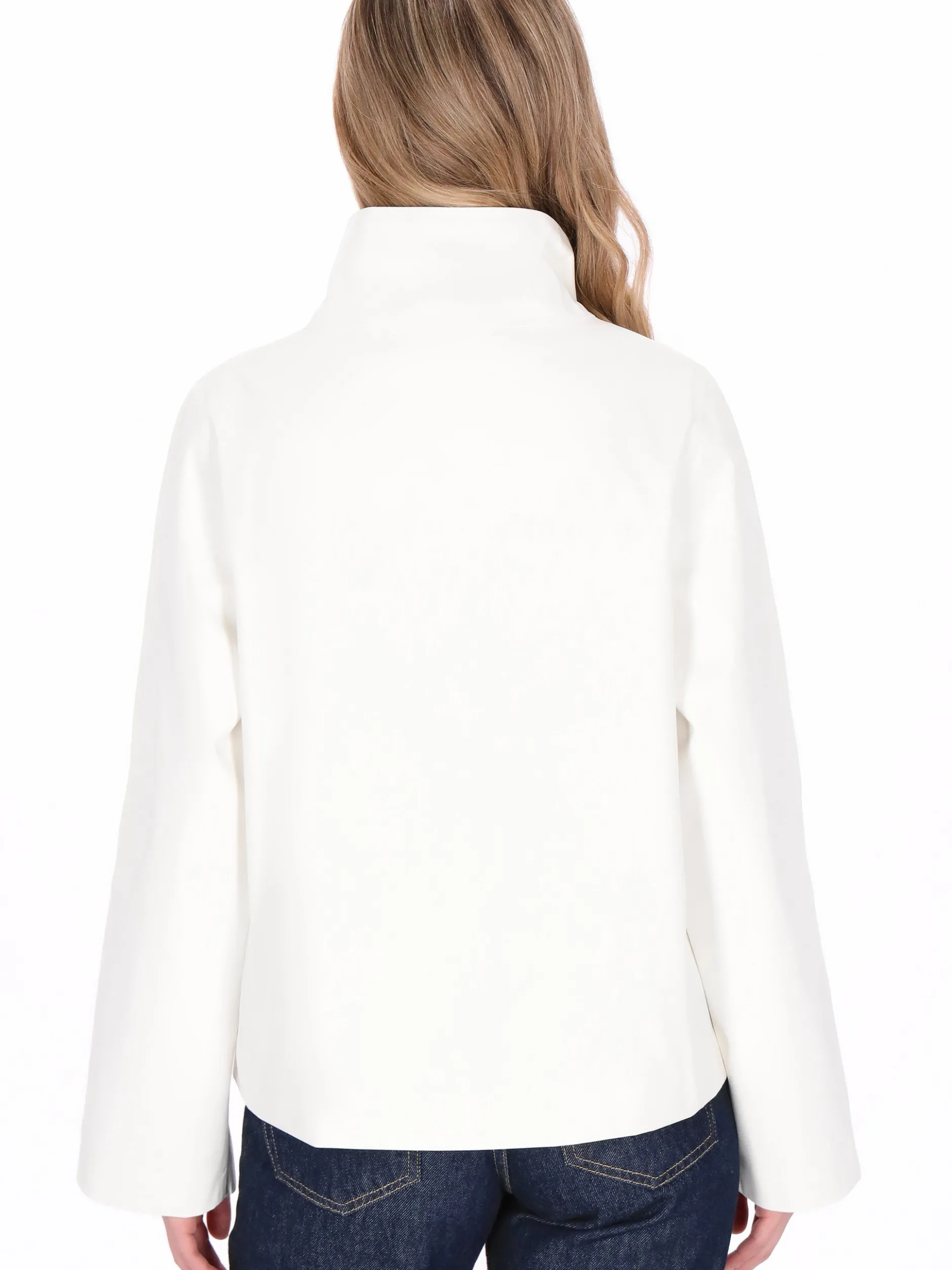 Schmuddelwedda Damen Jacke in weiß