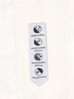 Schmuddelwedda Damen Mantel in weiß