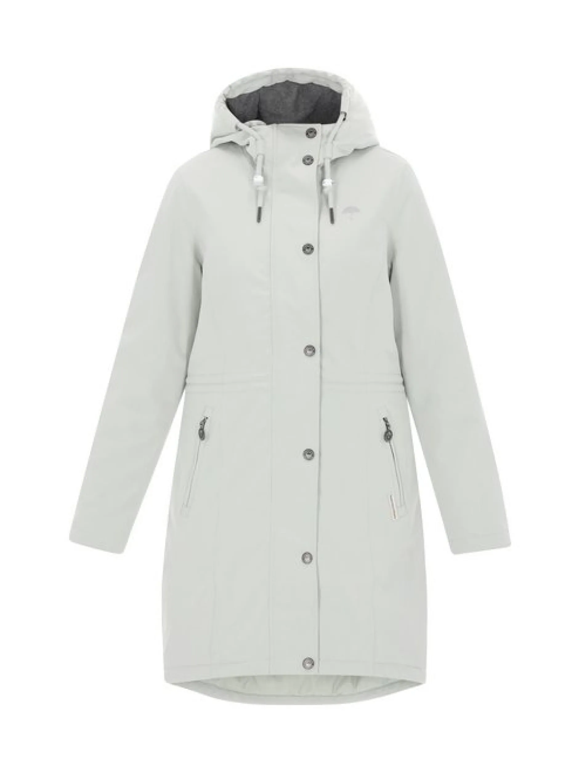 Schmuddelwedda Damen Parka in grün