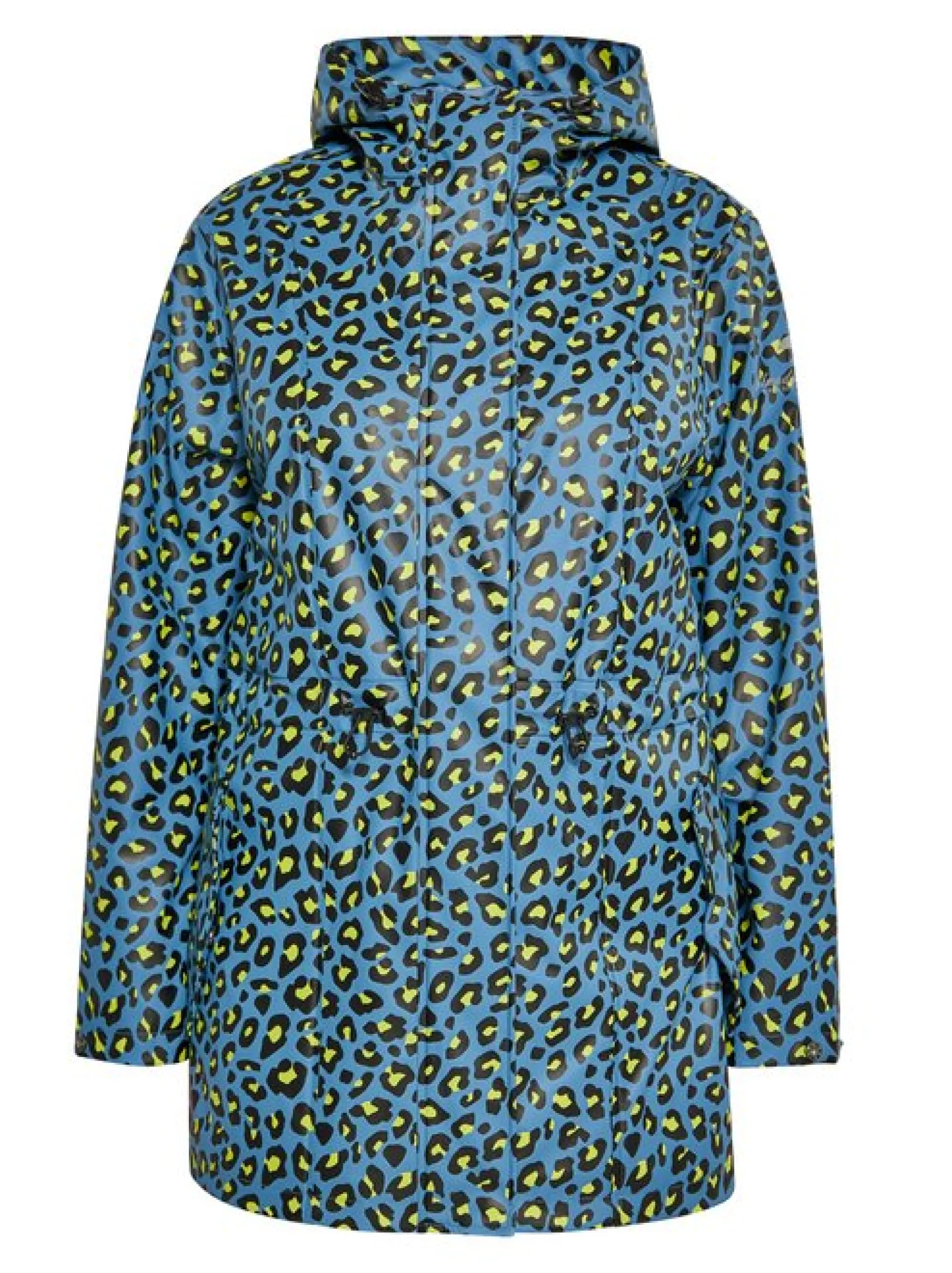 Schmuddelwedda Damen Regenjacke in großen Größen in blau