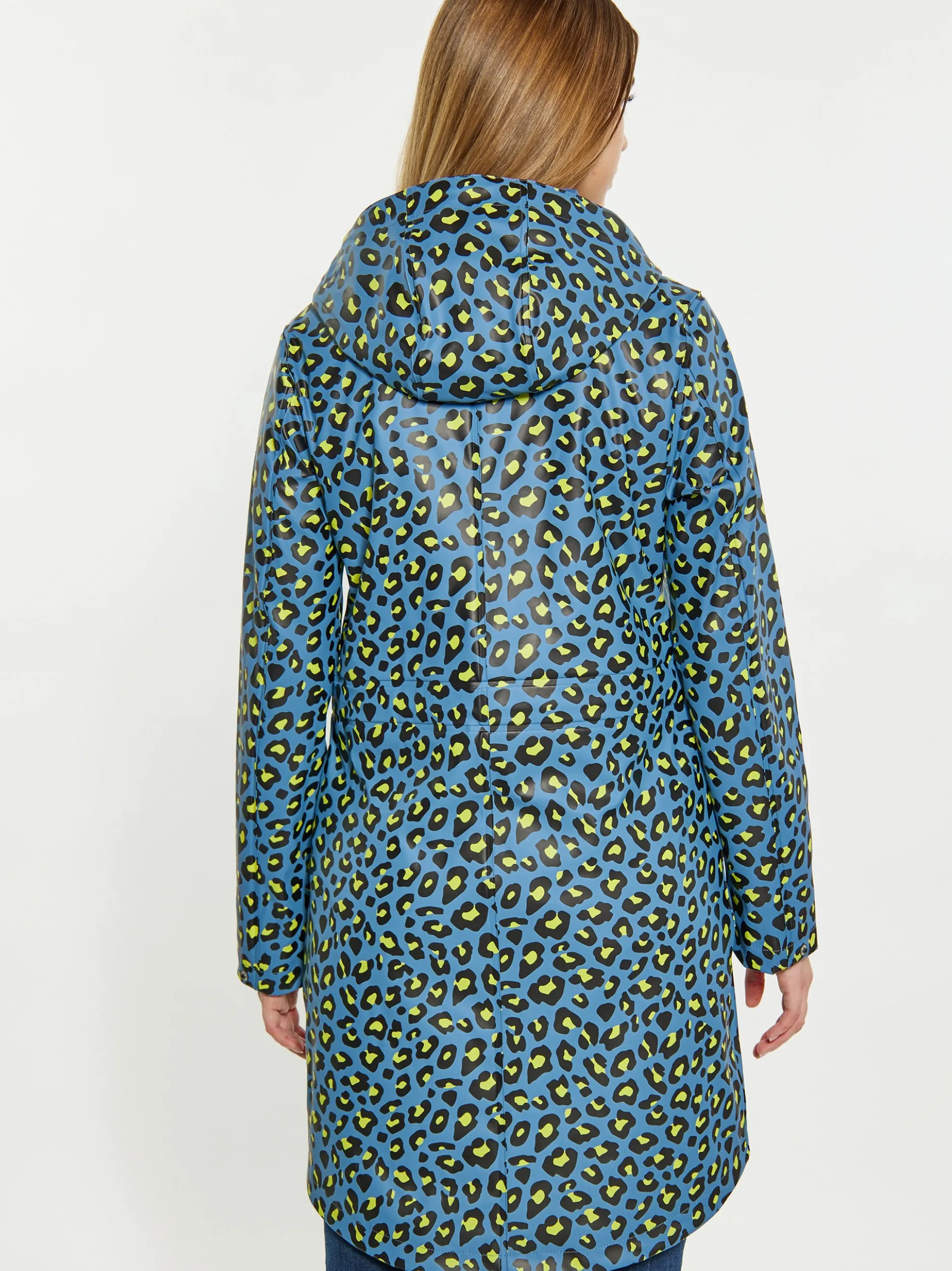 Schmuddelwedda Damen regenparka in blau
