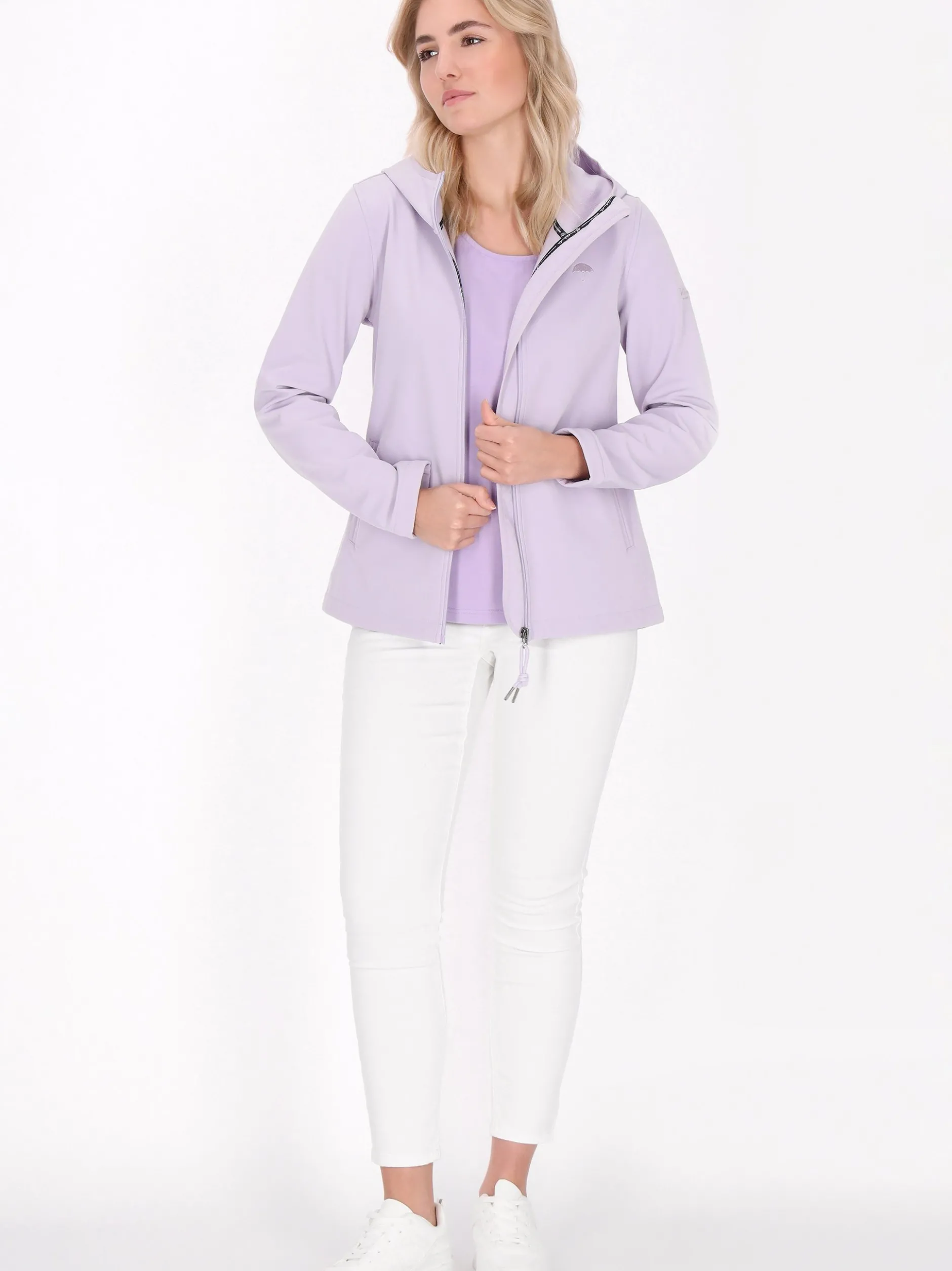 Schmuddelwedda Damen Softshelljacke in lila